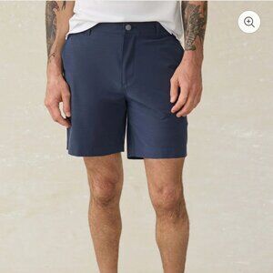 Faherty Men's All Day Shorts navy 7" inseam size 42